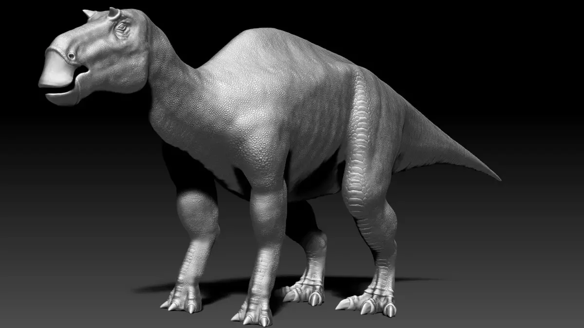 Dinosaur Maiasaura Sculpt Project 3D model