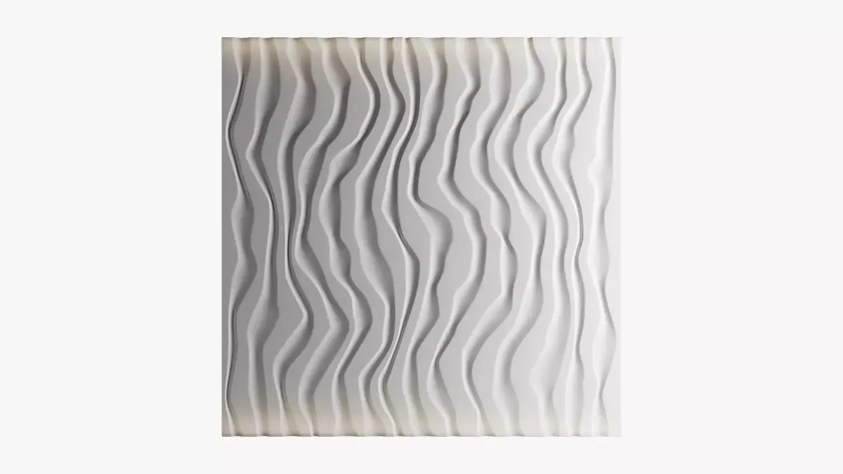 wave wall 21 3D model