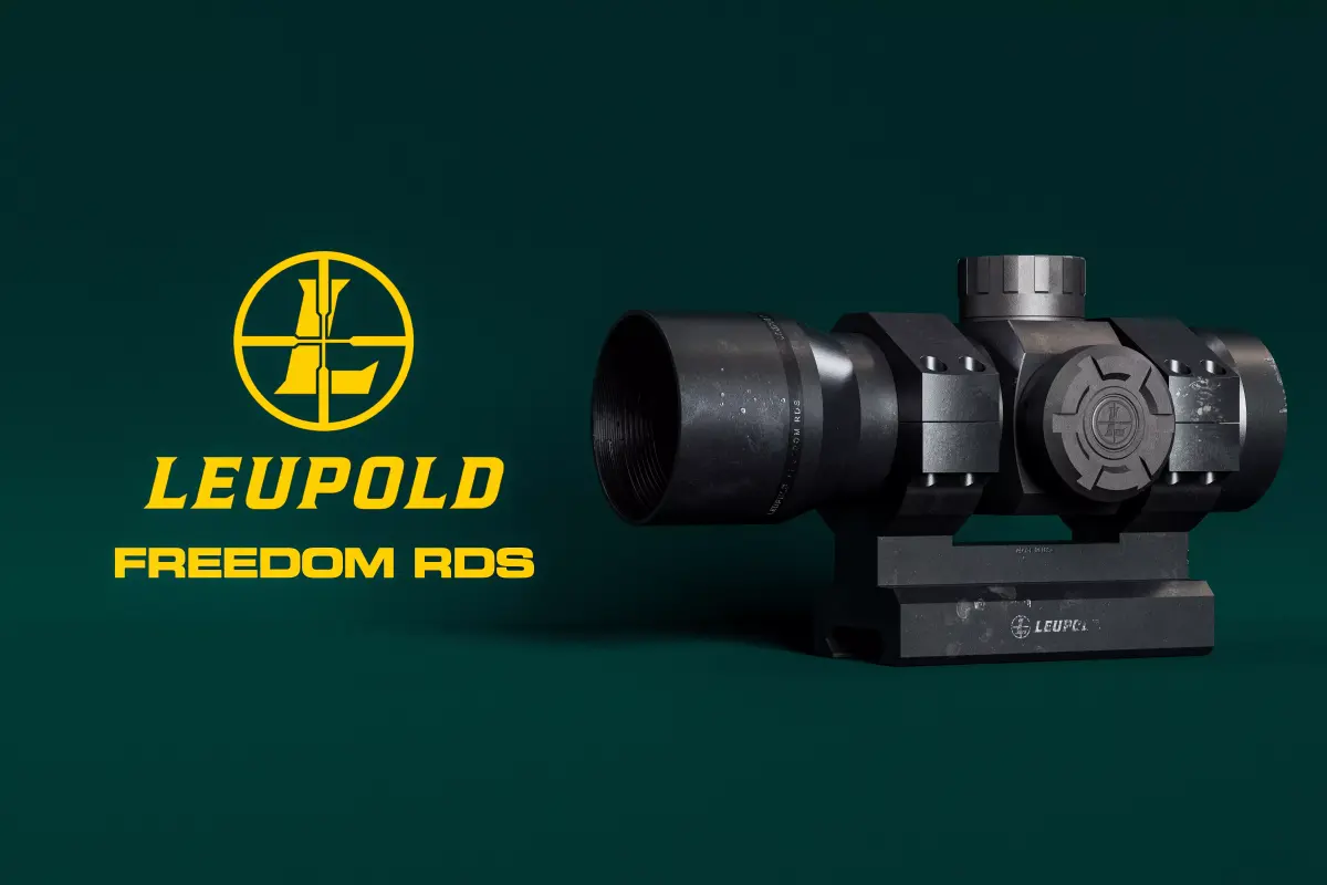 Leupold Freedom RDS with Leupold Mount High Poly Model 3D model
