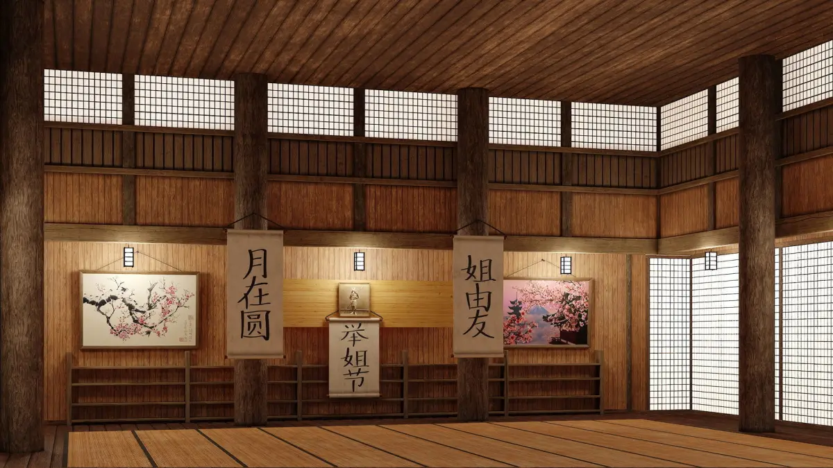 Dojo Interior 3D model