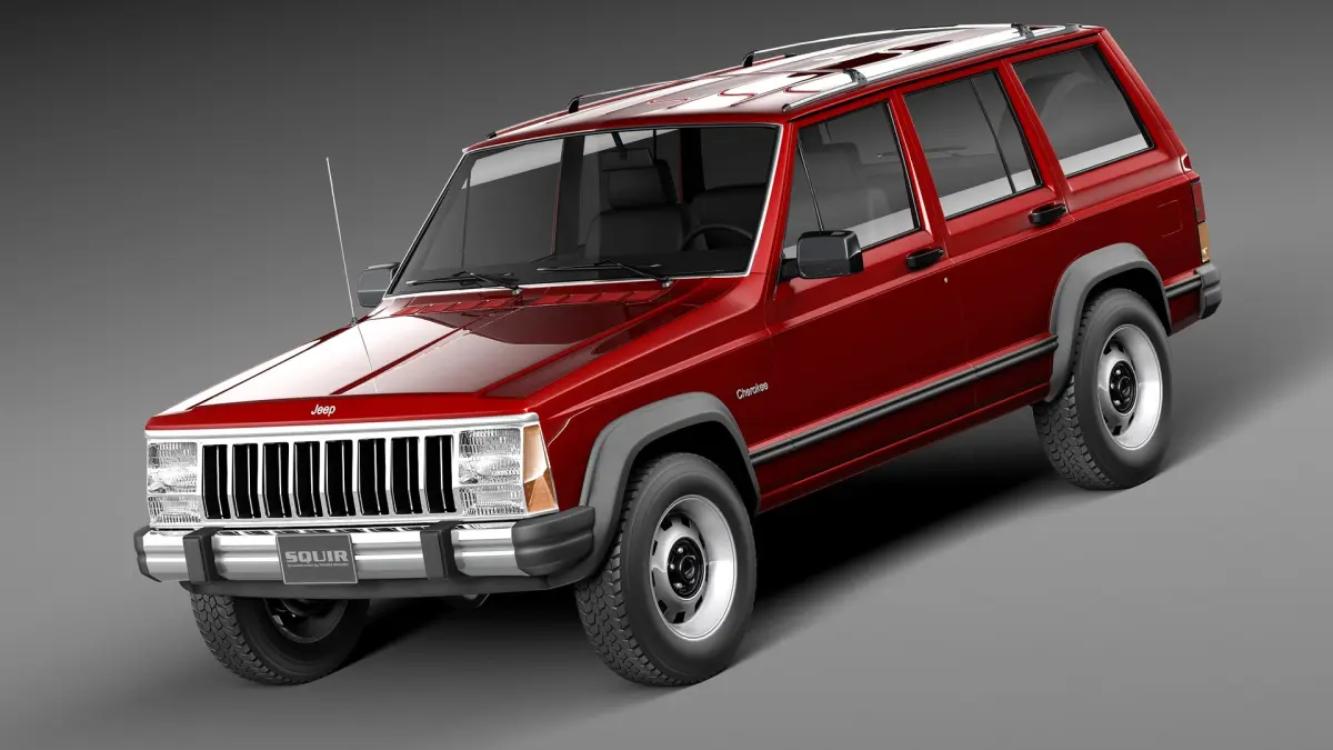 Jeep Cherokee 1984-1996 3D model