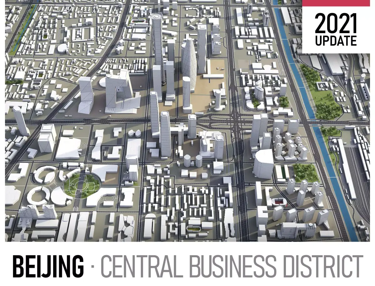 Beijing Low-poly 3D model