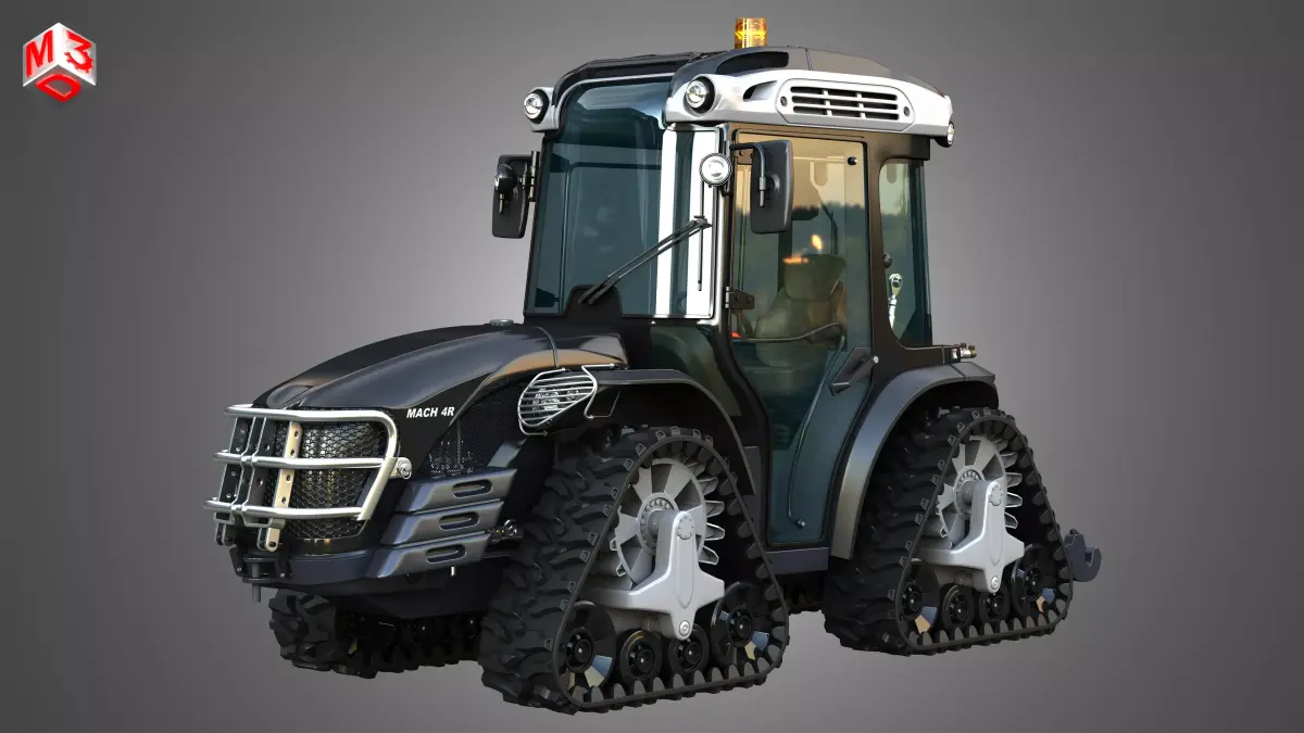 MACH 4 Tractor 3D model