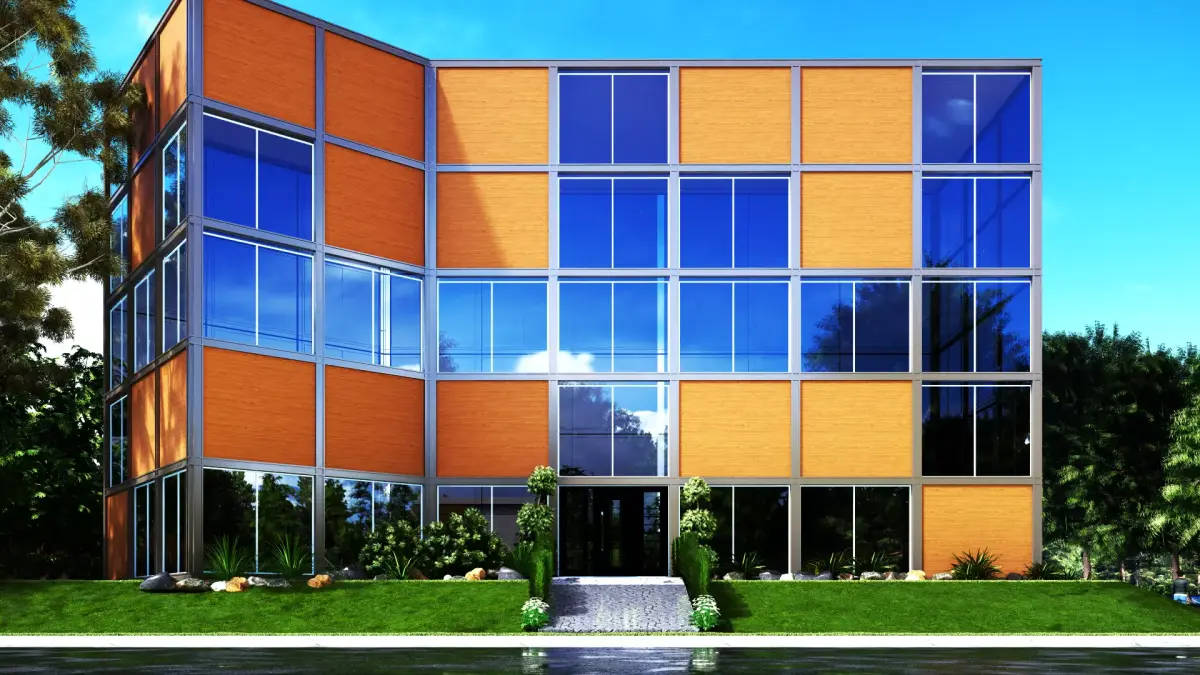 Building 003 Low-poly 3D model