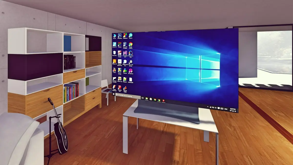 Computer Monitor Screen Free low-poly 3D model