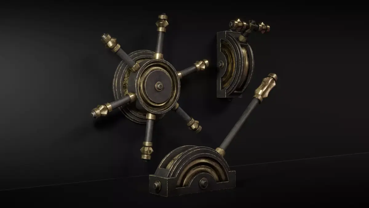 Lever Mechanism Set 3D Model Pack purchase