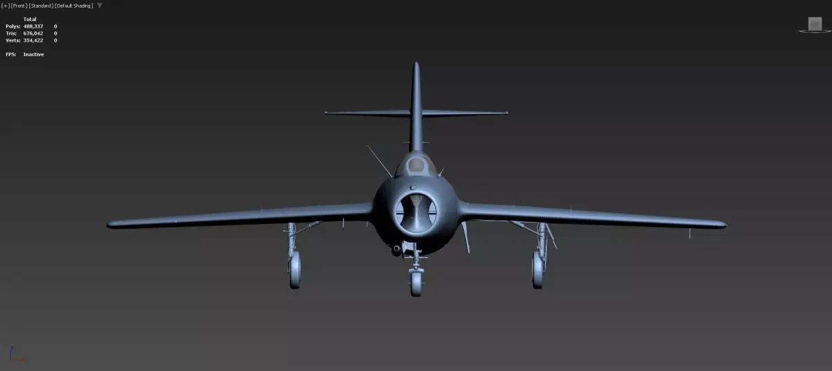 MiG-15 3D model