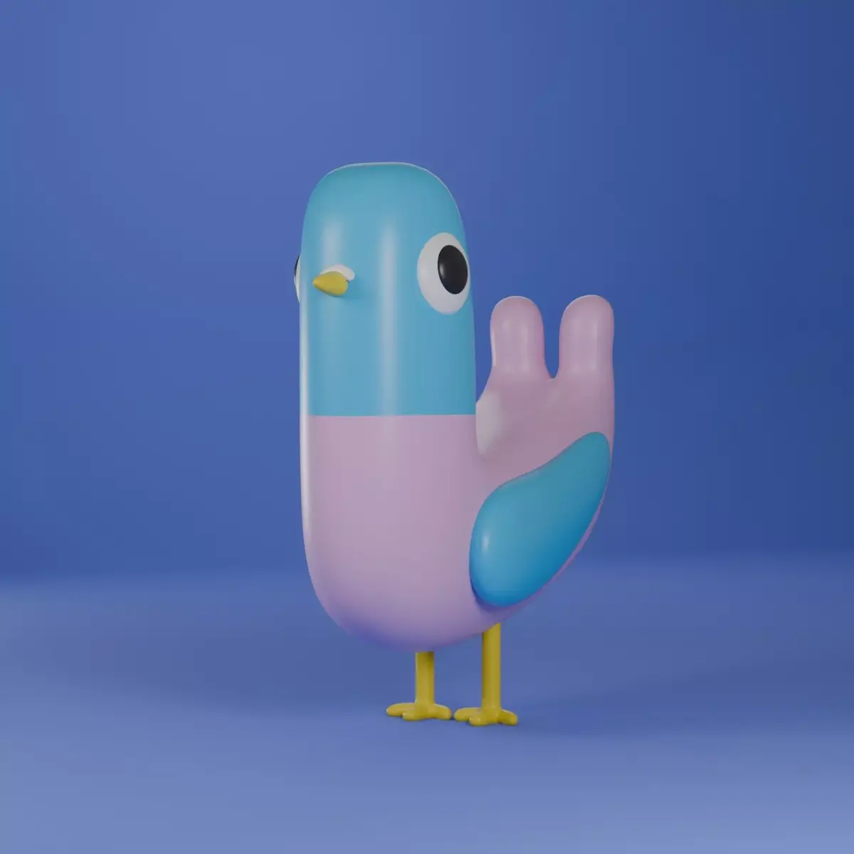 realistic 3d chicken model blender 3D model