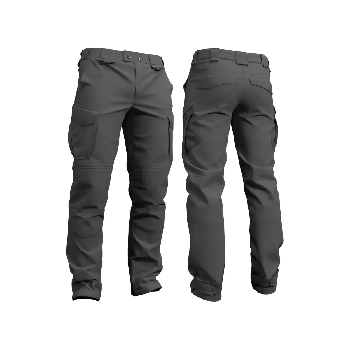 M-Tac Aggressor Gen II Flex Tactical Pants - Marvelous Designer 3D model