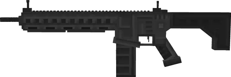 MK41 Weapon Low-poly 3D model