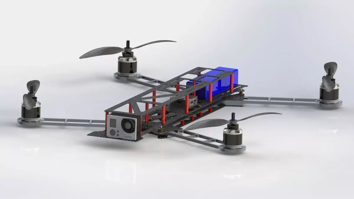 Clone QAV500 Free 3D model