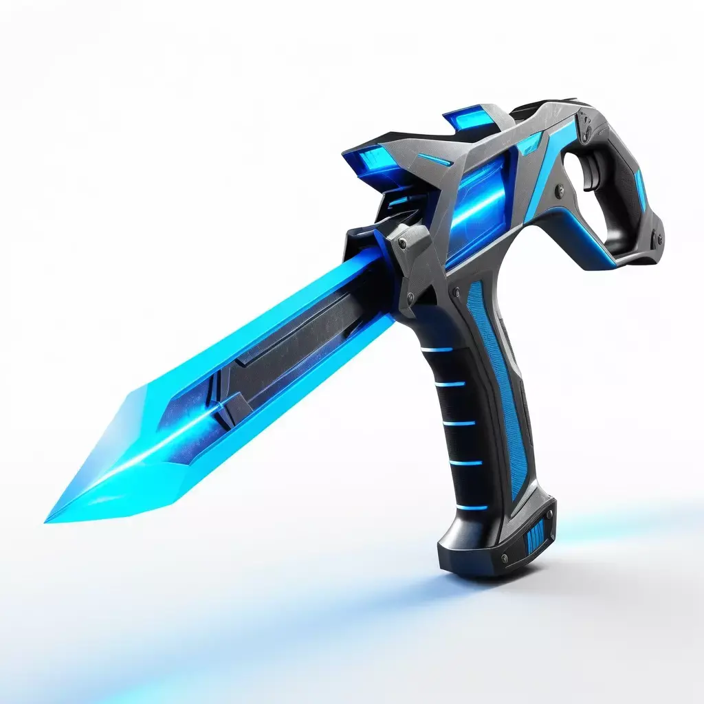 Futuristic Energy Blade Weapon 3D model