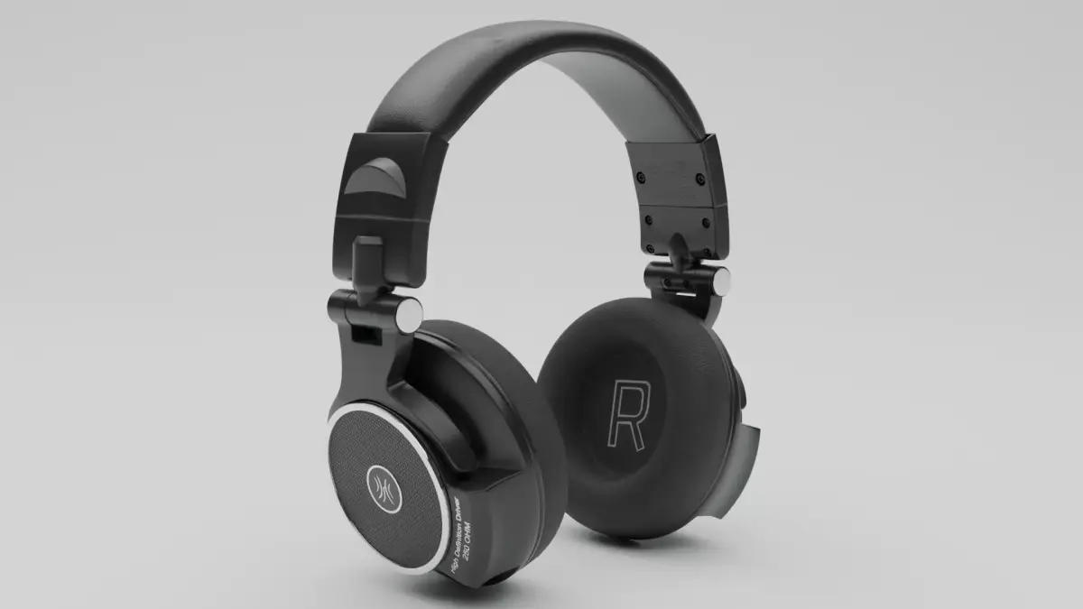 HeadPhone Low-poly 3D model