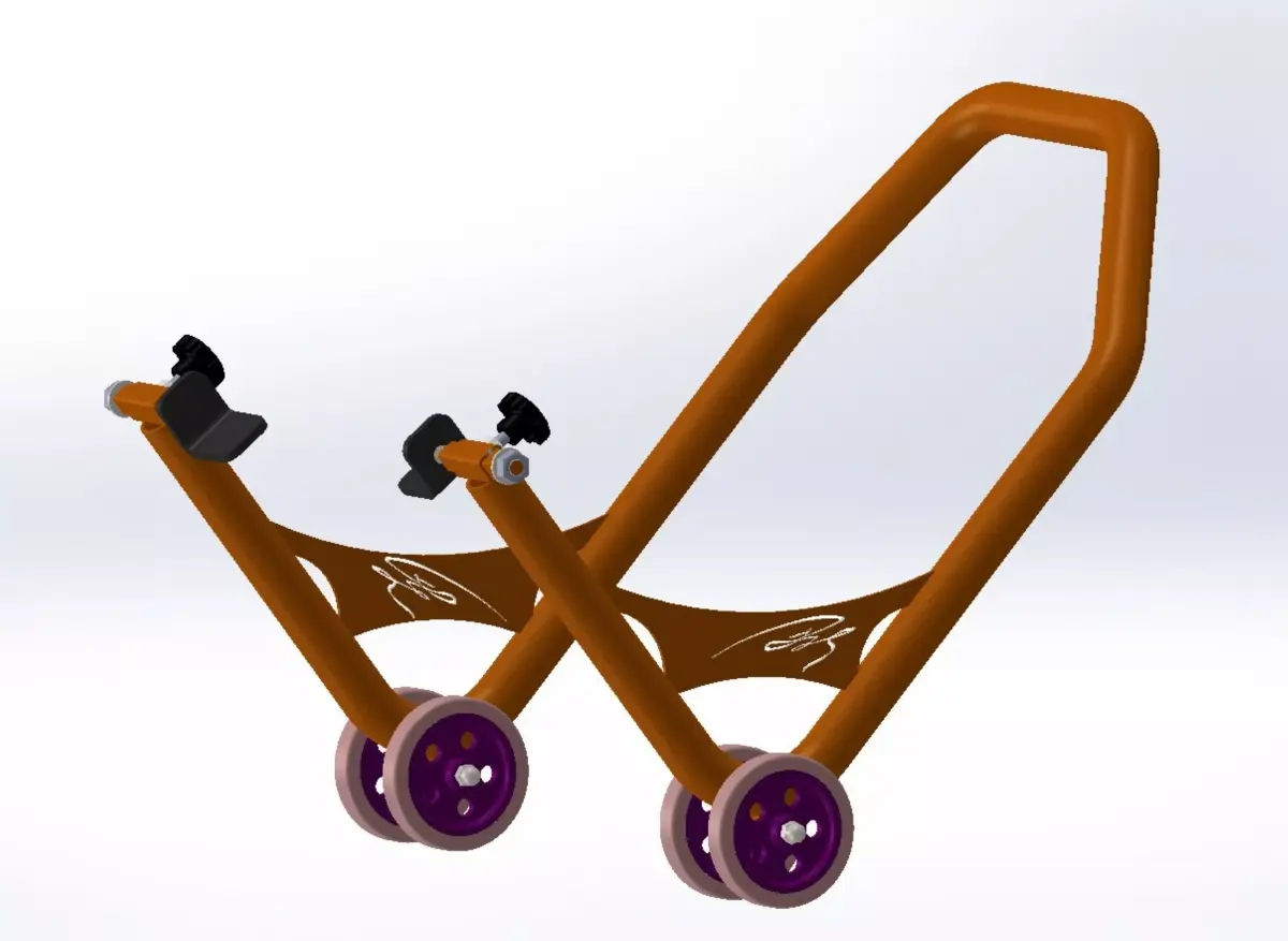 motorcycle stand Paddock Stand 3D model