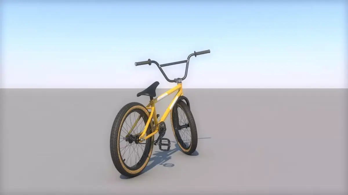 Bike Cycle Low-poly 3D model purchase