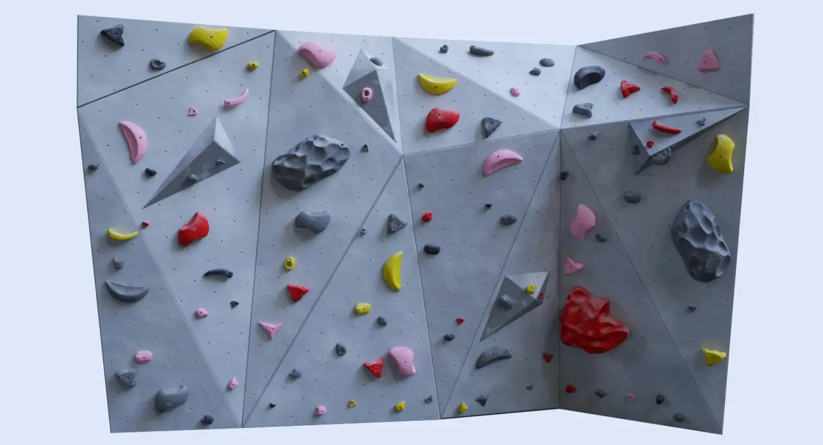 Bouldering Wall 3D model