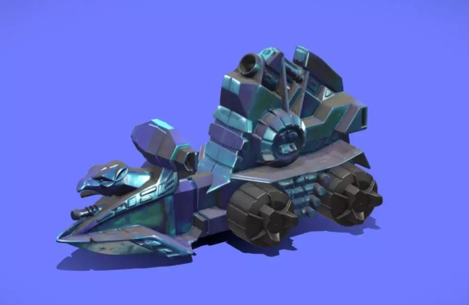 80s MOTU VEHICLE 02 - 3D SCAN 3D print model