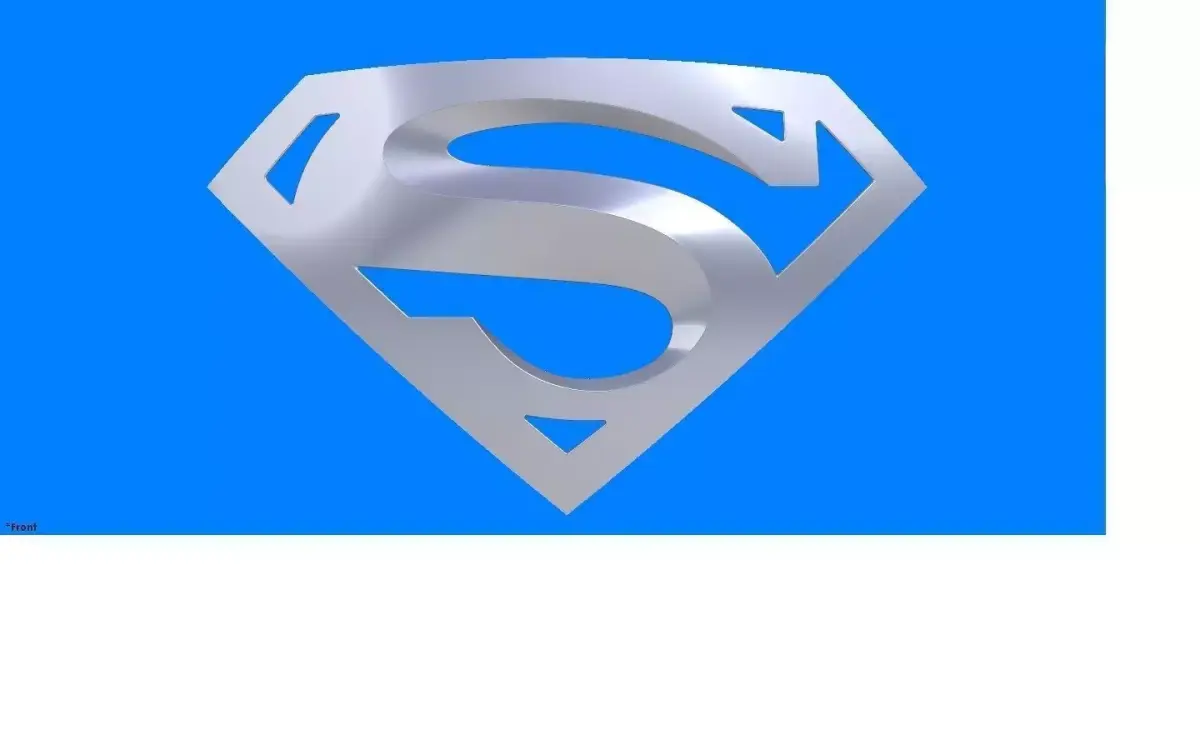 Superman Returns Shield 3D model