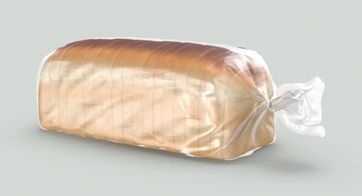 Sliced Bread (In Bag) 3D model