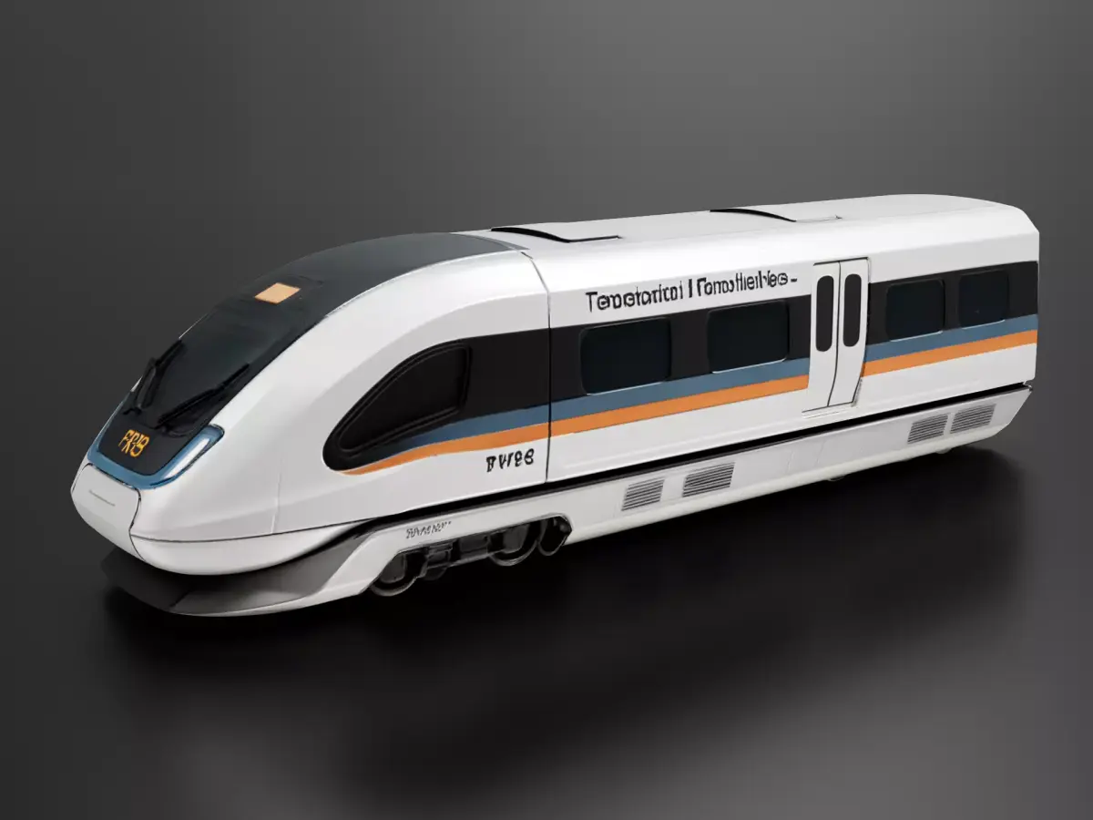 Transrapid TR08 Maglev Train 3D print model