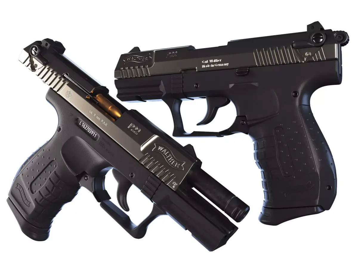 Walter P22 3D model
