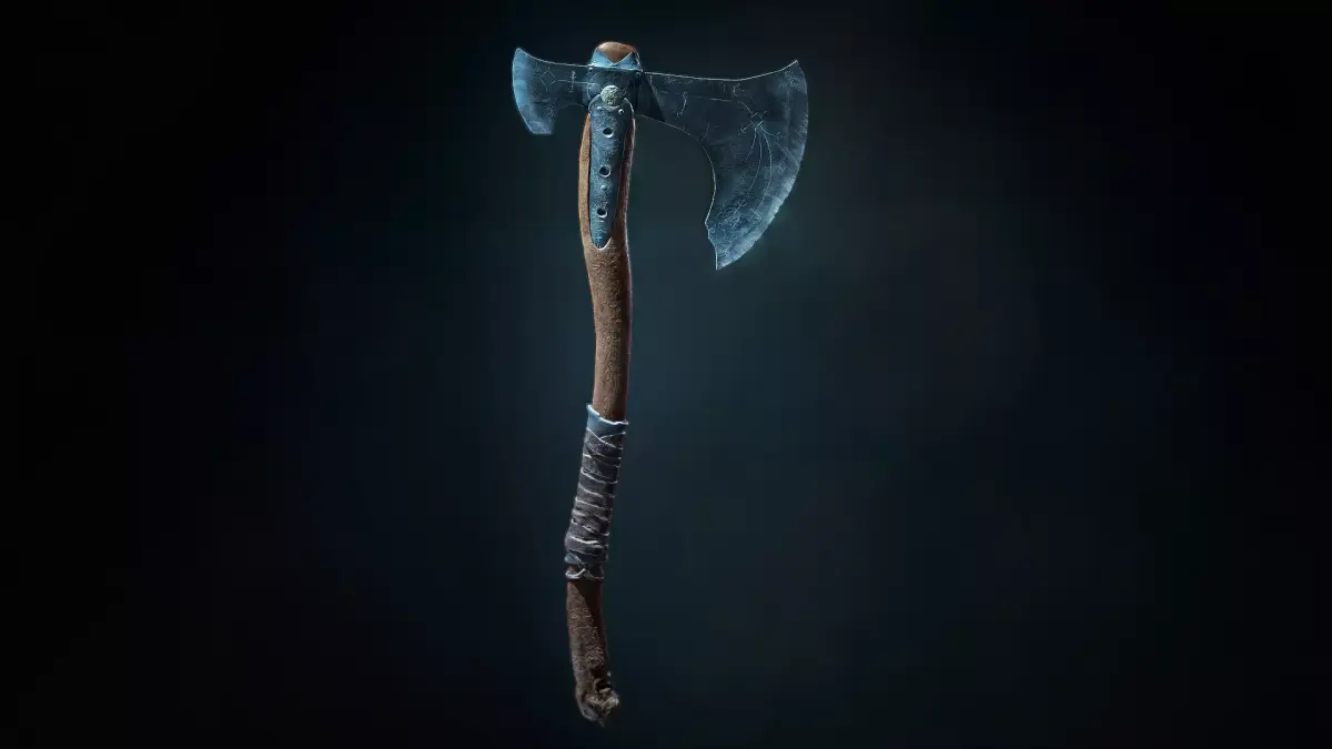 God Of War 4 Leviathan s Axe Low-poly 3D model