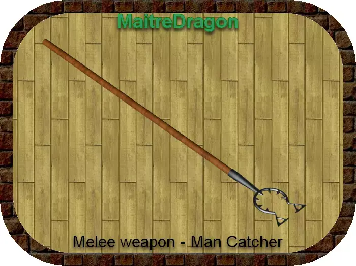 Melee Weapon - Man catcher Free 3D model