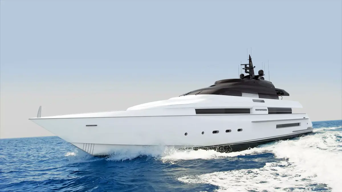 180 Foot Superyacht 3D model