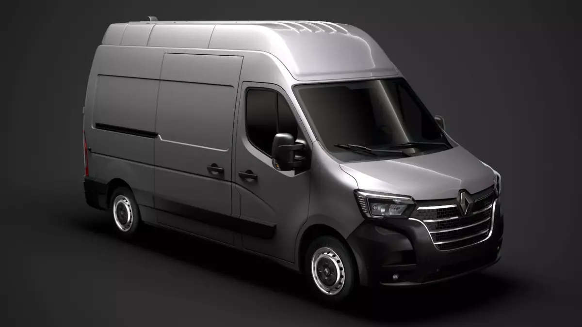 Renault Master L2H3 Van 2020 3D model