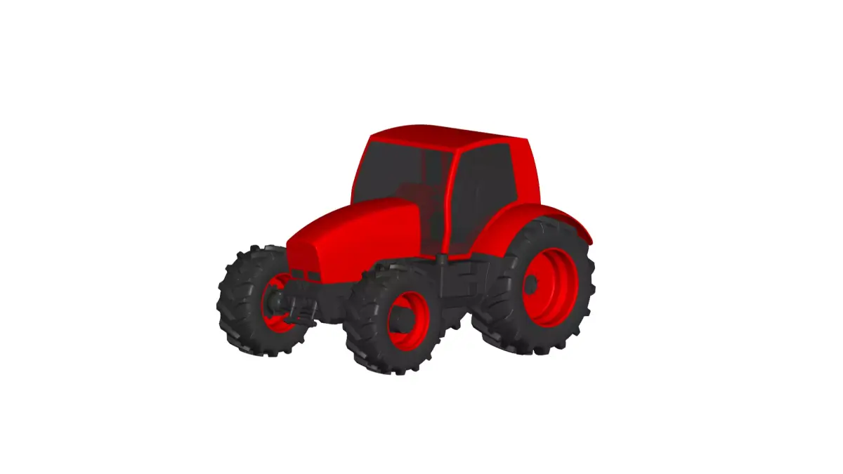 Deutz-Fahr  Tractor 3D model