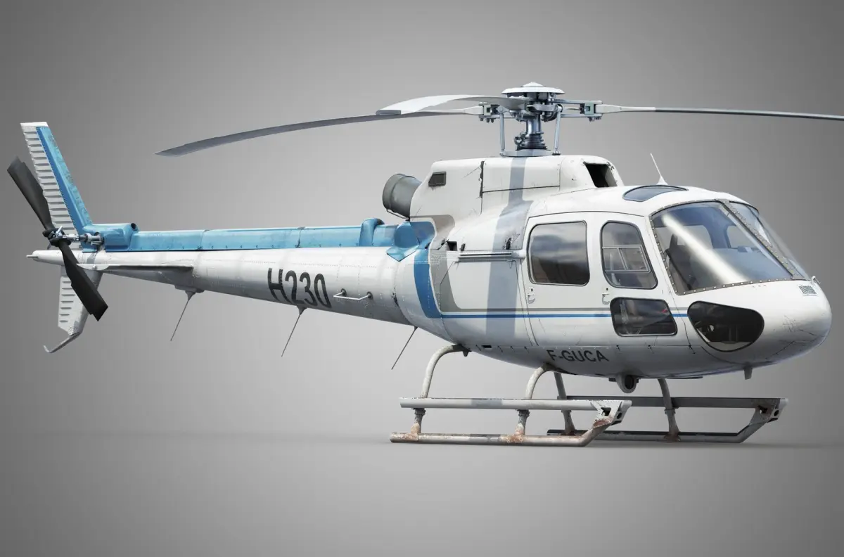 Eurocopter H125 Private 3D model