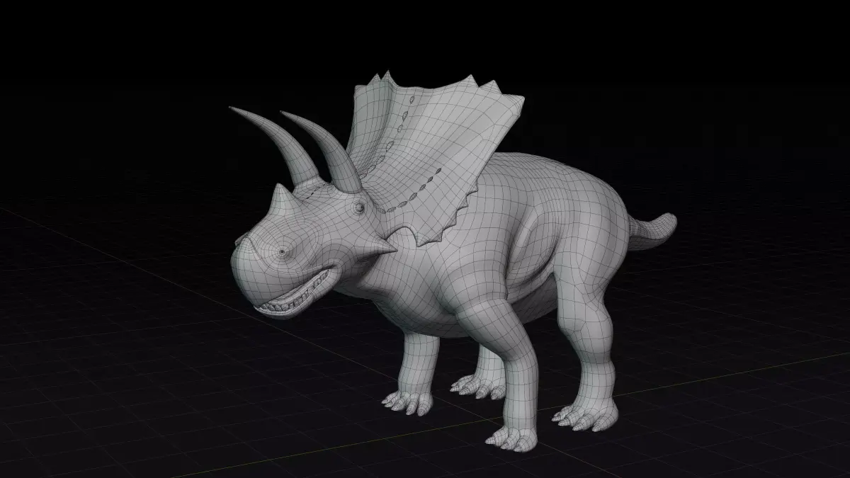  Tuneri Low-poly 3D model