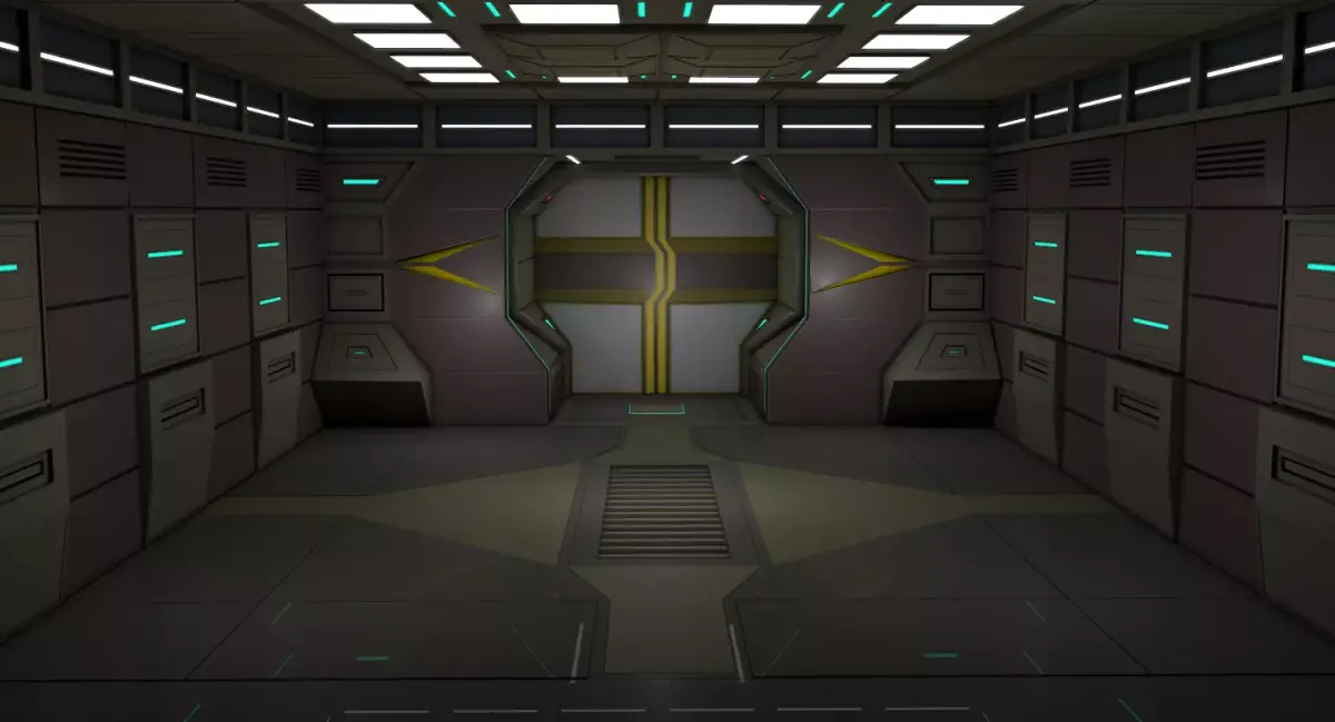 Sci Fi Room  3D model