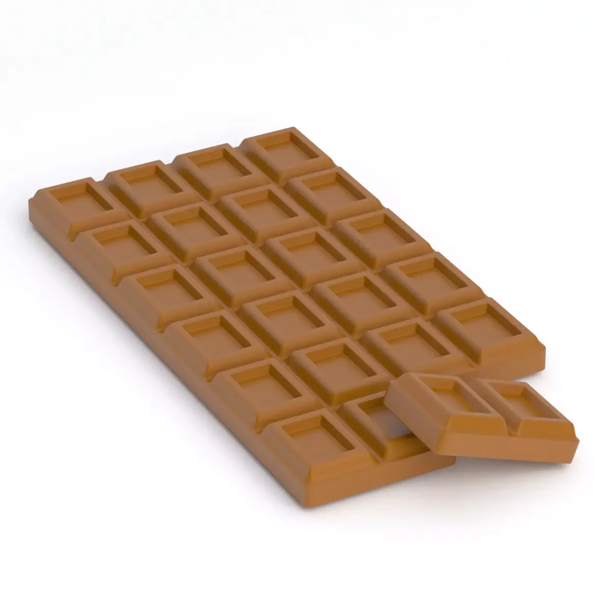 chocolate bar 3D model