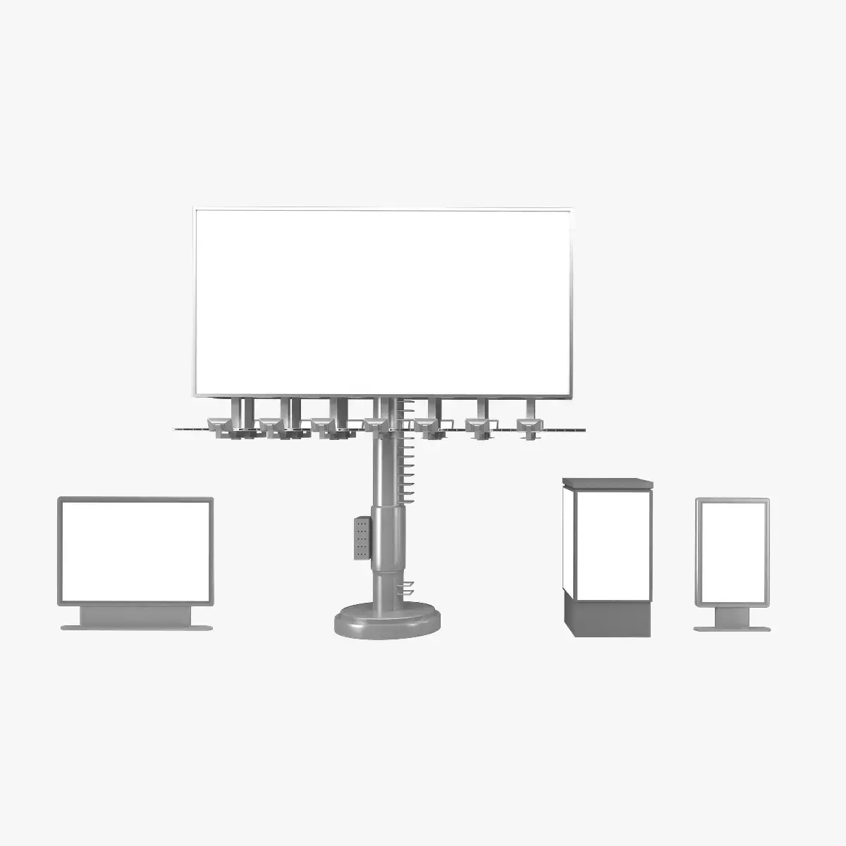 Street Billboards  3D model