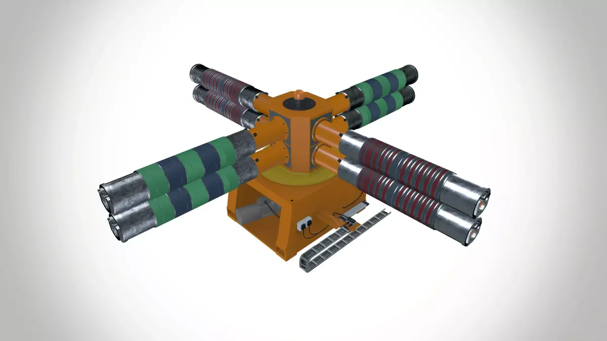 Blade change machine 3D model