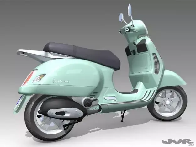 Vespa GT 200 3D model