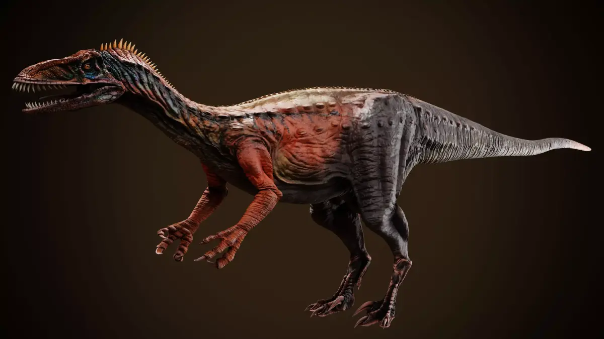 Masiakasaurus Low-poly 3D model