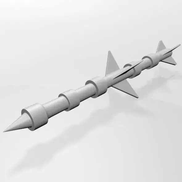 Missile 09 3D model