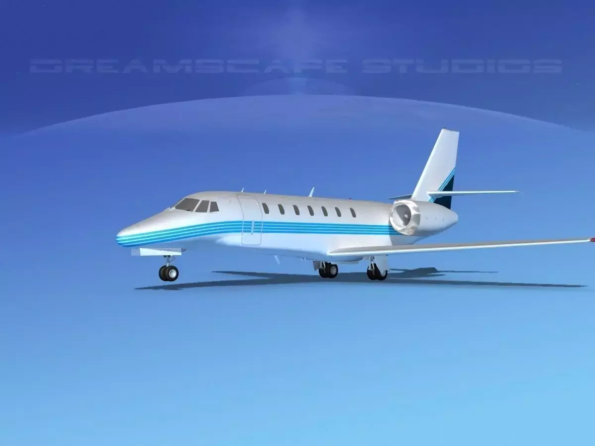 Cessna C680 Citation Soveriegn V13 3D model