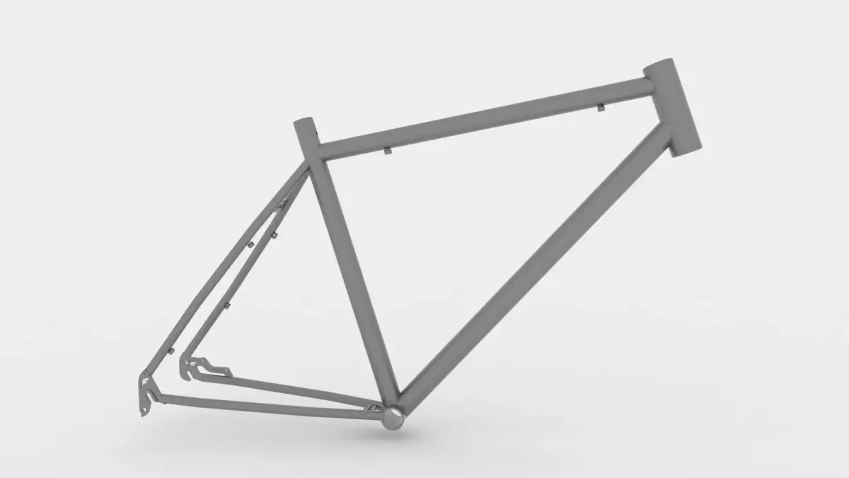 XC Steel Frame 3D model