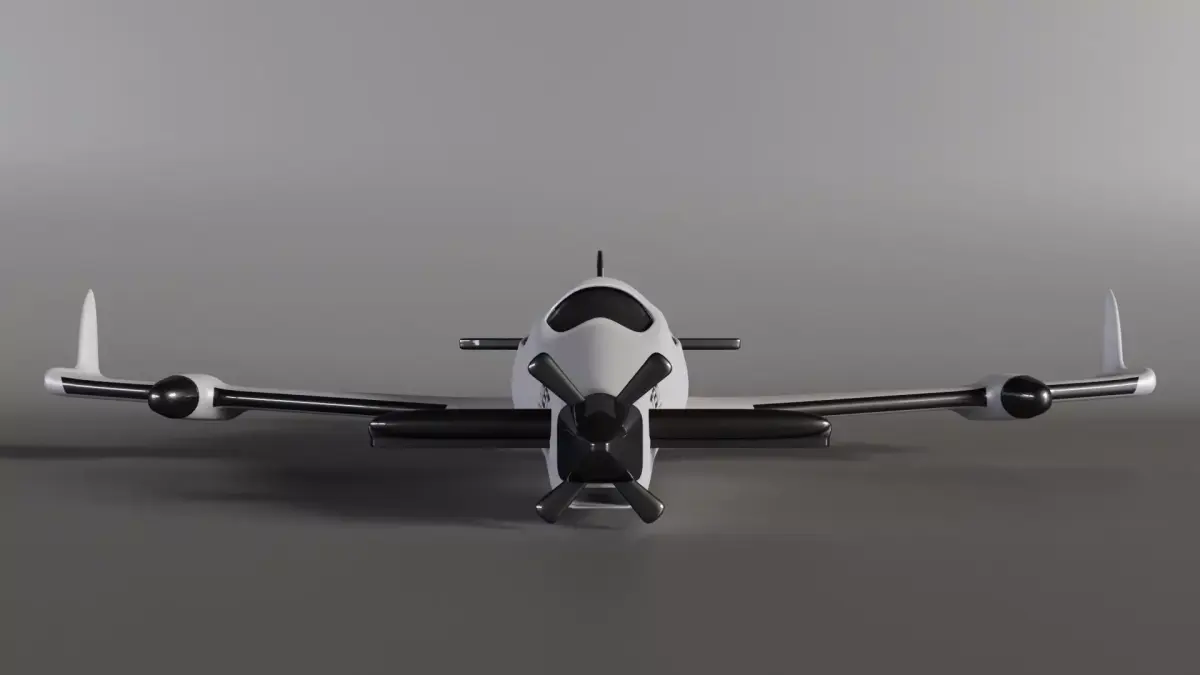 3D Model of a plane 3D model
