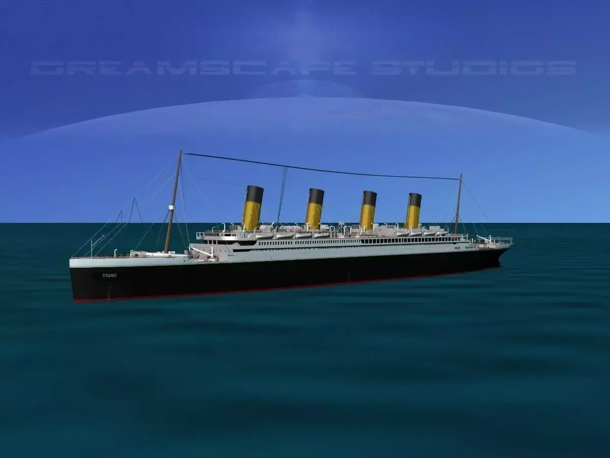 RMS Titanic 3D model