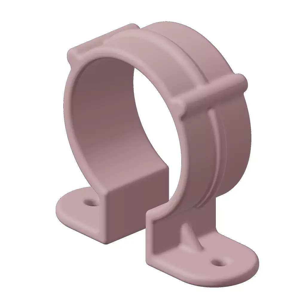 Plastic Premium Pipe Clip 3D model