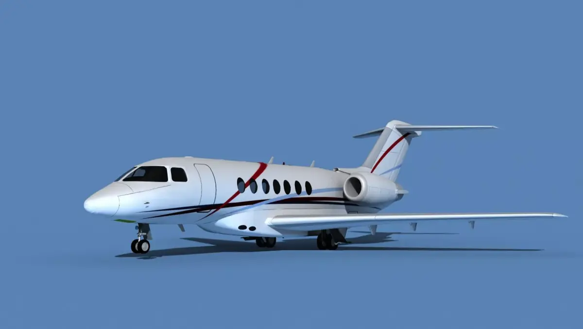 Hawker Siddley 4000 V08 3D model