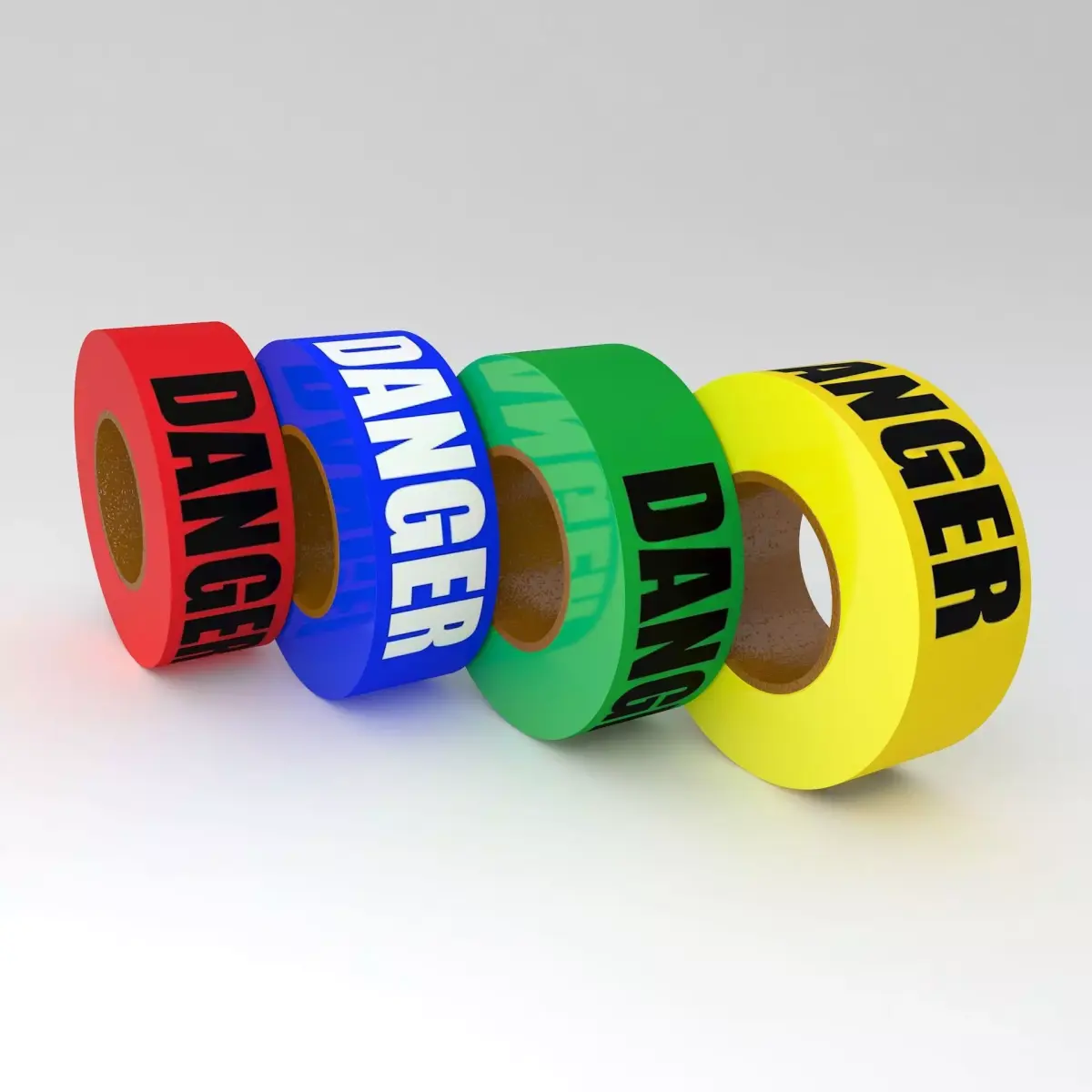 DANGER Tape Collection 3D model