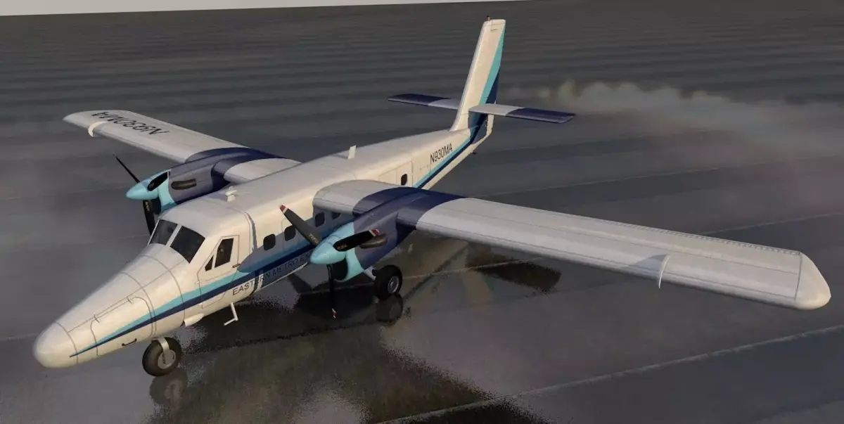 De Havilland Canada DHC-6 Twin Otter 3D model