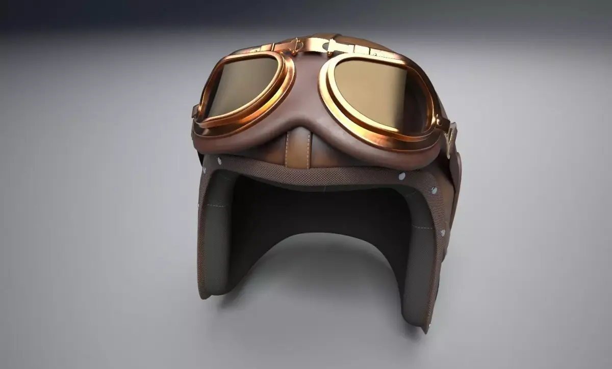 Motorcycle Helmets Kit 3D model