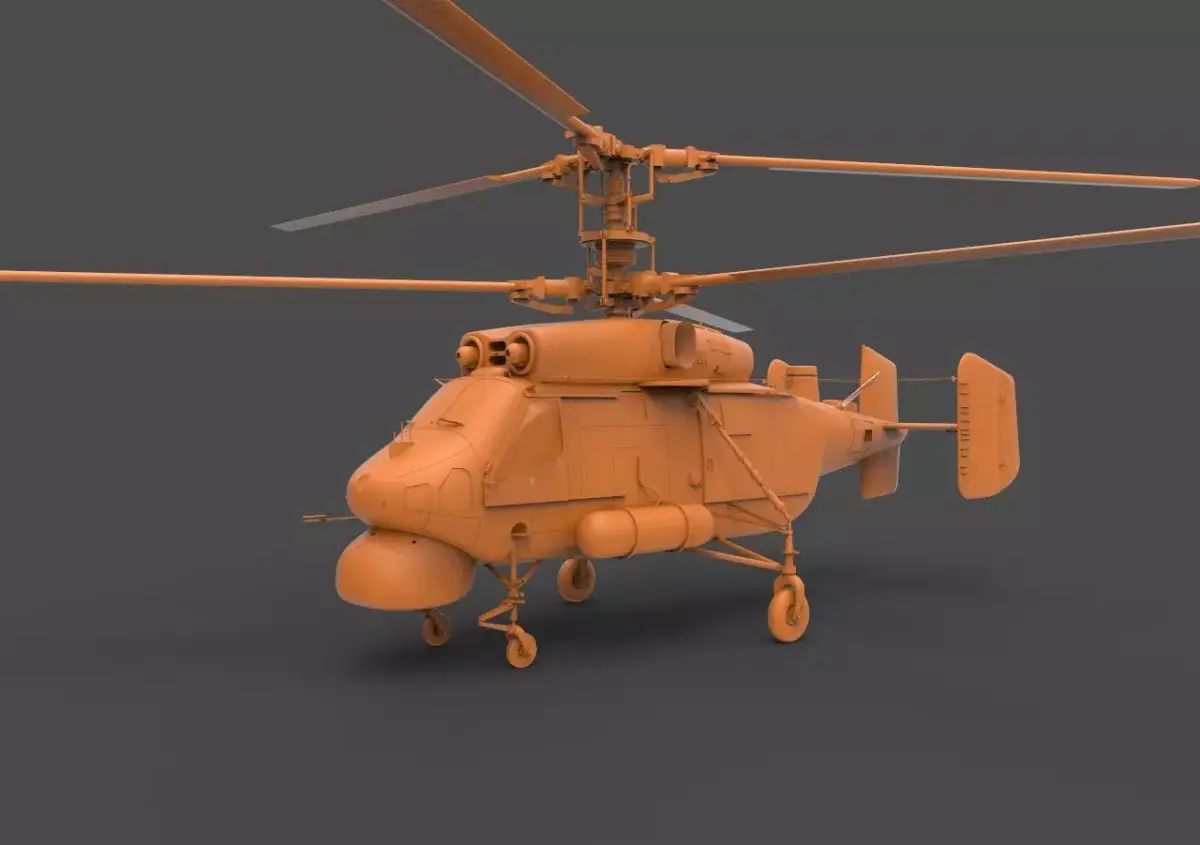 Ka - 25 3D print model