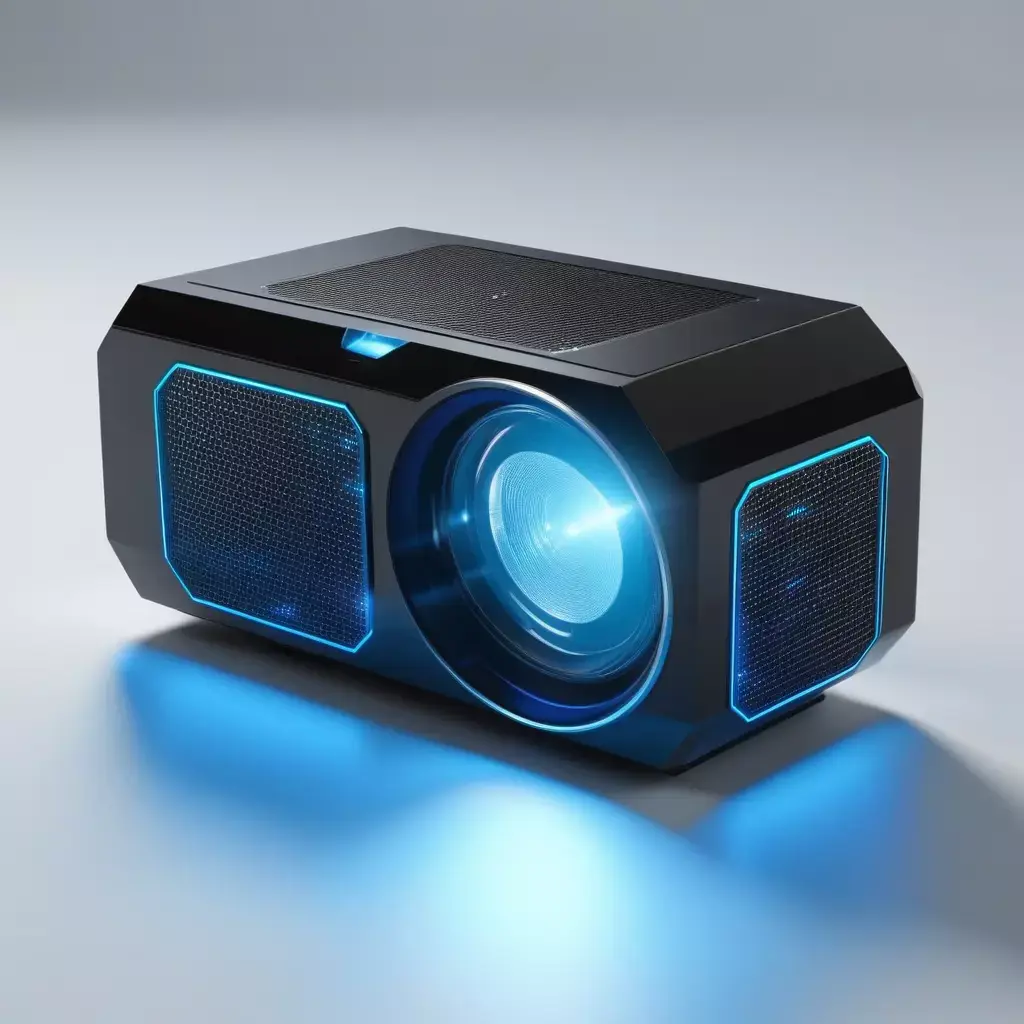 Futuristic LED Projector Device 3D model